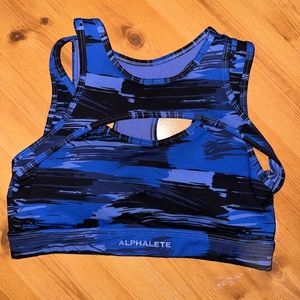 Alphalete Surface Keyhole Sports Bra!! Medium